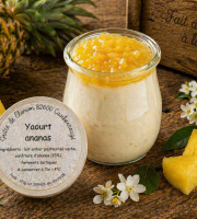 Ferme de l'Elanion - Yaourt Confiture Ananas 125g