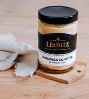 Leohia - Saucisses Confites de Porc Basque 520G