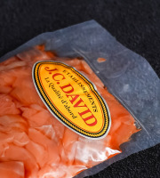 Etablissements JC David - Chutes de Saumon fumé à l'ancienne, flancs et queues parés 1kg