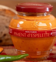 Domaine des Terres Rouges - Moutarde au Piment d'Espelette 200 g
