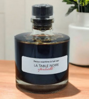 La table noire Eperluette - Sauce suprême à l'ail noir