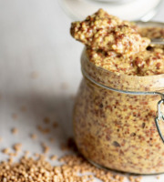 L'OLIVERAIE DU COUDON - Moutarde à l'ancienne BIO pot 200g