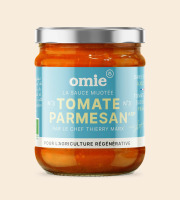 Omie - Sauce tomate parmesan AOP bio - tomates plein champs du sud de la France - 190 g