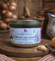 La Maison du Charolais - Rillettes de canard nature 180g