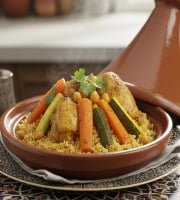 Le Paradis d'Escargot - Couscous poulet avec ces légumes