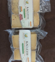 Ferme des Petits Monts - Plateaux Raclette fermière et BIO - 1 NATURE + 1 mixte Gourmets 1,2kg
