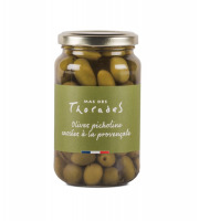 Mas des Thorades - Olives Picholines Cassées à la Provençale - 200g