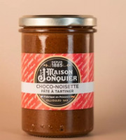 Maison Jonquier - Pâte à tartiner chocolat-noisette artisanale - 250g (sans huile de palme)