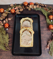 Nature et Régions - Pâté en croute pur porc avec mousse de canard x2