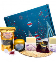 Le safran - l'or rouge des Ardennes - Coffret NOEL Douceurs aux fleurs de safran et thés safranés BIO x6