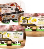 La Ferme de Blas'Lait - Lot 12 Yaourts Aromatisés Pêche Citron Poire