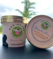 Glaces de Meuse - P'tit Pot Madeleine de Commercy - Crème Glacée 90g