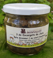 L'escargotière BONVALOT - 3 Douzaines d'Escargots du Jura Belle-Grosseur au Court-Bouillon