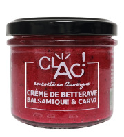 CLAC Conserverie - Crème betterave balsamique carvi bio - 100g