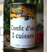 Ferme de Pleinefage - Confits d'oie (2 cuisses) - Boîte de 650g