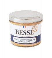 Foie Gras BESSE - Bloc de foie gras de canard 100g