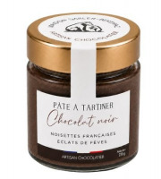 Maison Sailler Berthaz - Pâte à tartiner chocolat noir noisettes françaises & éclats de fèves de cacao