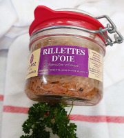 Ferme de la Paumerais - CONSERVE DE RILLETTES D'OIE (x1) - 180 Gr