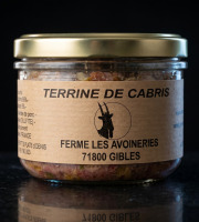 Ferme les Avoineries - Terrine de chevreau nature 180g