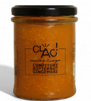 CLAC Conserverie - Confiture butternut gingembre bio - 220g
