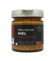 Merveille Apiculture - Pâte À Tartiner Miel & Noisettes x 6