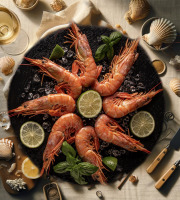 Famille Guezel - Crevettes roses sauvages cuites 1kg