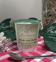 Lait Prairies du Boulonnais - Yaourt brassé à la pomme et kiwi x4