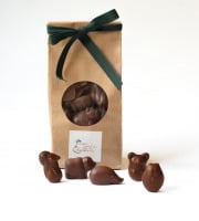 Mon jardin chocolaté - Sachet de 50 petits animaux chocolat au lait