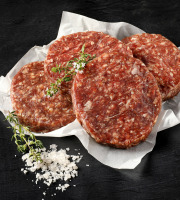 Bisons d'Auvergne - [SURGELÉ] 20 x Hachés de Bison Surgelés XL (140g)
