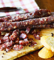 La ferme d'Enjacquet - Saucisse Sèche de Porc Faite Maison 170g x 5