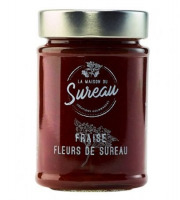 La Maison du Sureau - Confiture de fraise et de fleurs de sureau - 220g