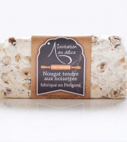Invitation au Délice - Barre de Nougat Tendre aux Noisettes