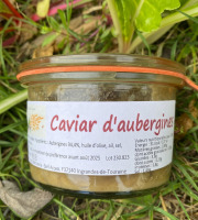 Des Poules et des Vignes à Bourgueil - Caviar d’aubergines du jardin