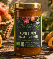 Pom Bio Berger - Confitures Pommes-Abricots Bio