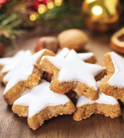 Graines Précieuses - Etoiles de Noël à la cannelle BIO et au chocolat blanc