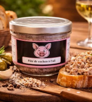 Domaine La Prune - Pâté à l'ail - 190 g