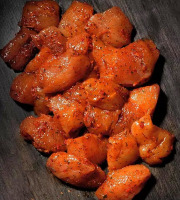 Ferme des Hautes Granges - Emincé de dinde au piment d'espelette pour plancha/pierrade - 1kg
