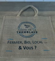 Ferme de La Tremblaye - Sac Cabas en Toile de Jute Ferme de la Tremblaye