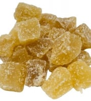 La confiserie d’antan 100% bio - Cubes de gingembres confits - vrac 500 gr
