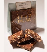 Glaz la chocolaterie de la presqu’île - Carré chocolat noisettes lait