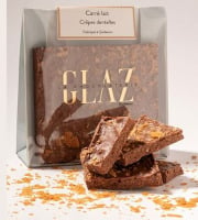 Glaz la chocolaterie de la presqu’île - Carré chocolat lait crêpes dentelles
