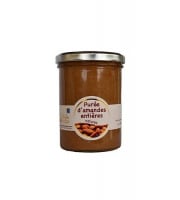 Les amandes et olives du Mont Bouquet - Purée D'amande Entière Nature 400g