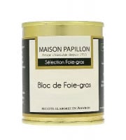 Maison PAPILLON - Artisan depuis 1955 - Bloc de Foie Gras de Canard 130g