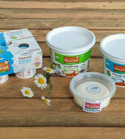 Ferme du Moulinet - Assortiment NATURE HVE : 24 yaourts étuvés, 4 fromages blancs