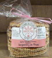 Ferme Joos - Gaufres flamandes à l'ancienne fourrées à la vergeoise et au rhum