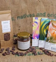 Diggers Manufacture de chocolat - Coffret 2 de chocolats bean to bar
