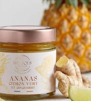 O'Délices de Lucas - Ananas, citron vert & gingembre -230g