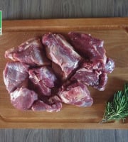 Ferme GAEC Côte Pardin - [SURGELÉ] Bourguignon de boeuf BIO Race Aubrac - 1 kg