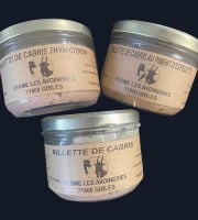 Ferme les Avoineries - Assortiment de 3 Rillettes de chevreau