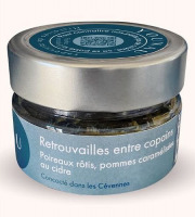 YOUNAU – Histoires de tartinades - Tartinade apéritive : Retrouvailles entre copains - Poireaux rôtis, pommes caramélisées au cidre